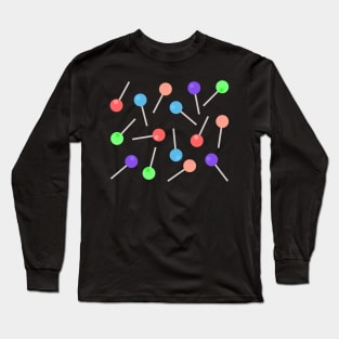 Scattered lollies in the worlds most liked colours Long Sleeve T-Shirt